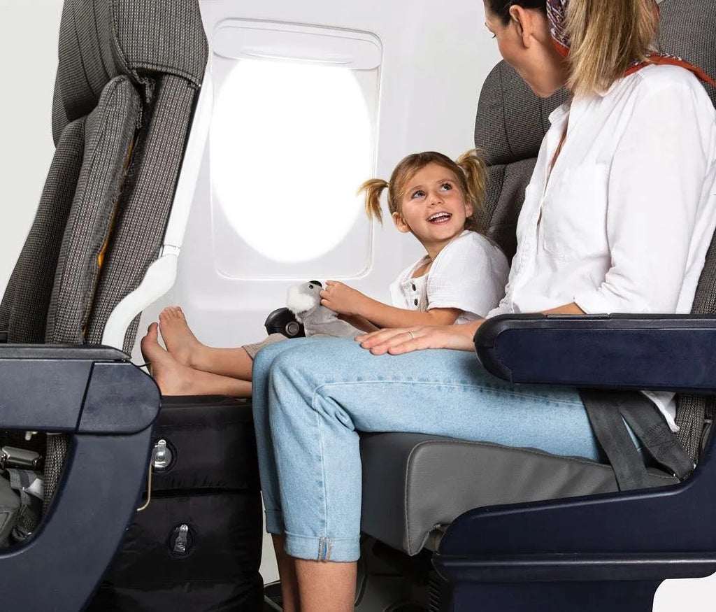 Plane Pal Inflatable Plane Pal™ Plane Cushion Kit | Inflatable Plane Footrest For Kids 2023 ...