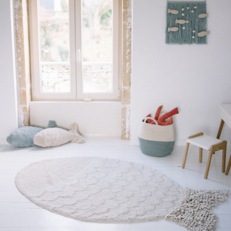 Lorena Canals Washable Rug Big Fish – Bub Stuff Australia