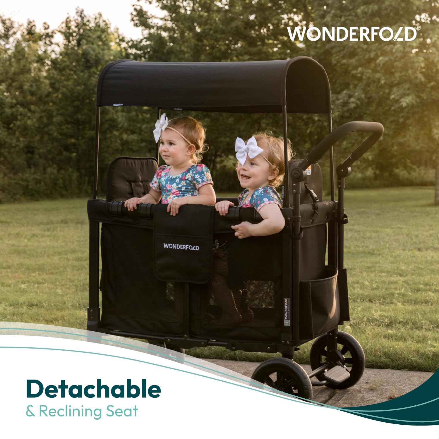 stroller wagon australia Wonderfold W2 Luxe Pro Stroller Wagon