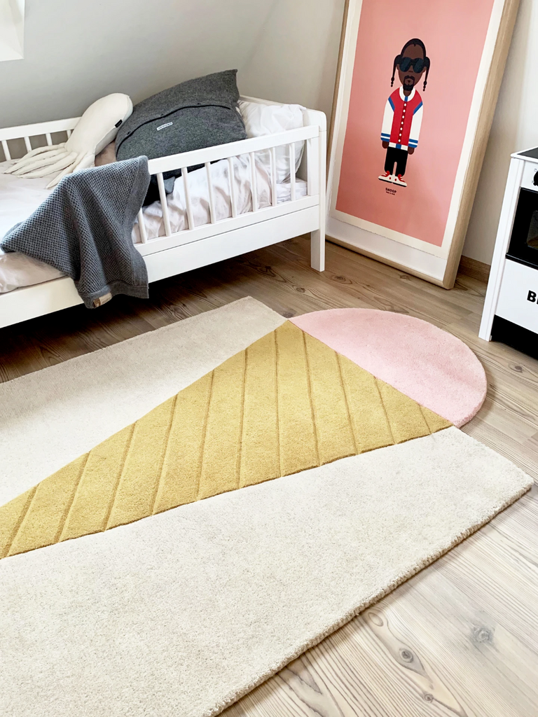 Ice Cream Rug Pattern Ice Cream Rug 100x155 cm by Maison Deux – Bub Stuff Australia
