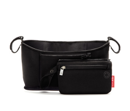 Adjustable Stroller Skip Hop Stroller Organizer Luxe Black Skip